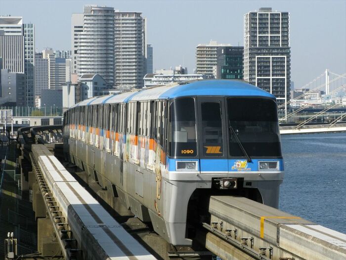 東京モノレールは景色のよさは抜群だ