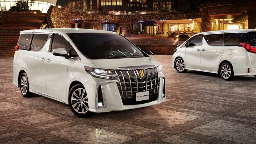 トヨタの人気車種の1つ「アルファード」（写真：トヨタ自動車）