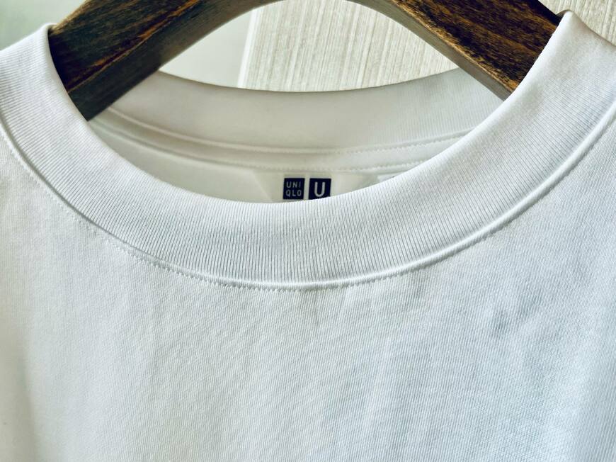 オンオフ兼用として活用される方が多いユニクロUのTシャツ（写真：筆者撮影）