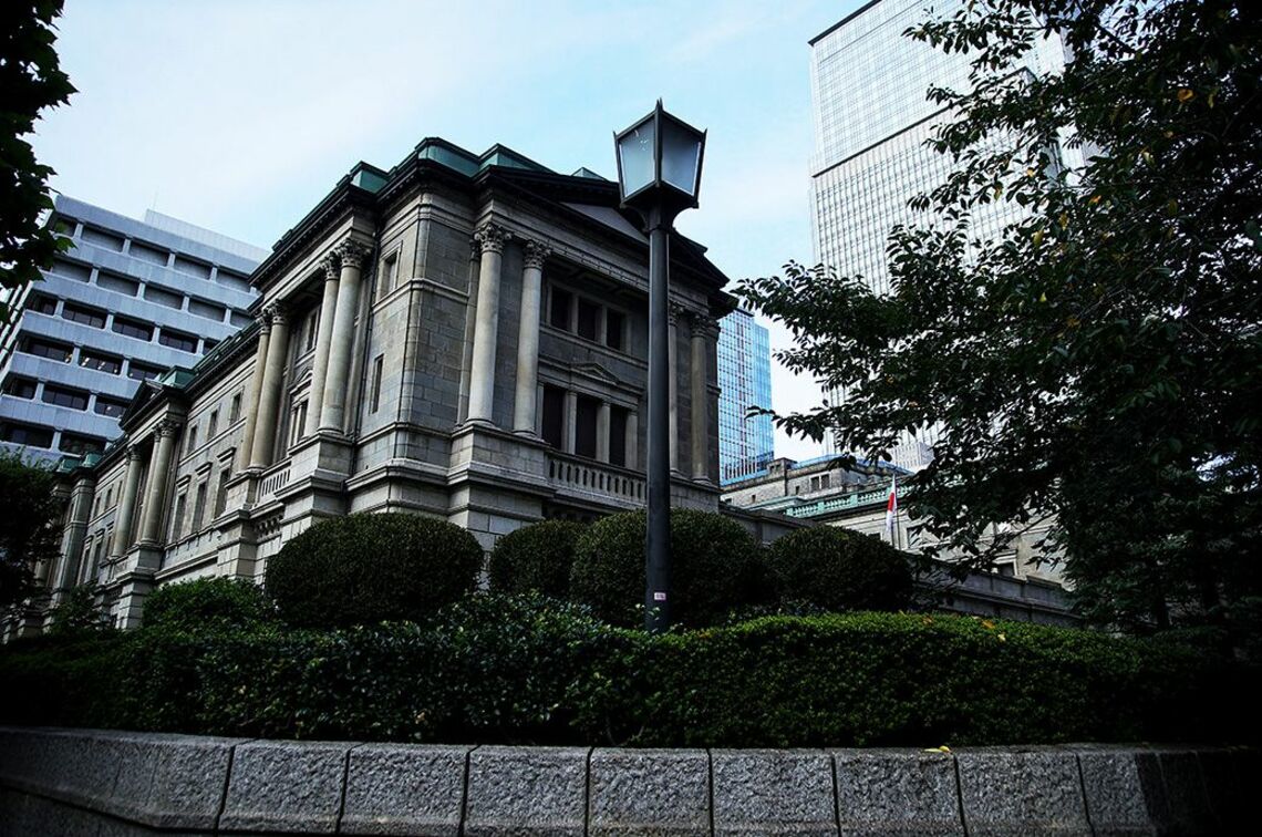 日本銀行の建物