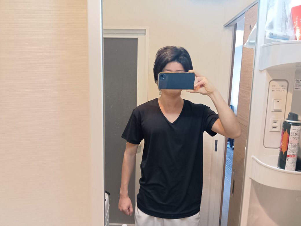 メディヒールを着用した筆者