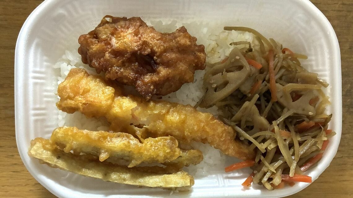 オーダーしたカスタマイズ弁当