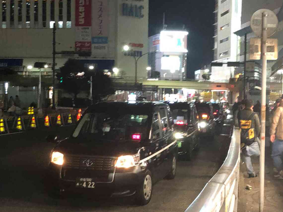 タクシー インバウンド