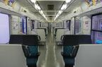 先頭車両の車内