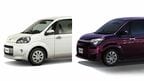 ポルテ（左）とスペイドは2020年末をもって生産終了