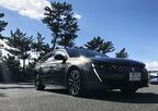 LEDデイタイムランニングライトが特徴的