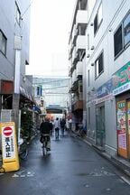 桜台駅は高架化されているが駅前は広いとは言えない