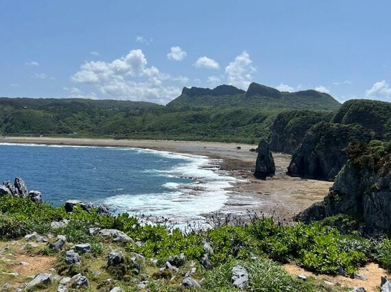 辺戸岬からの景観