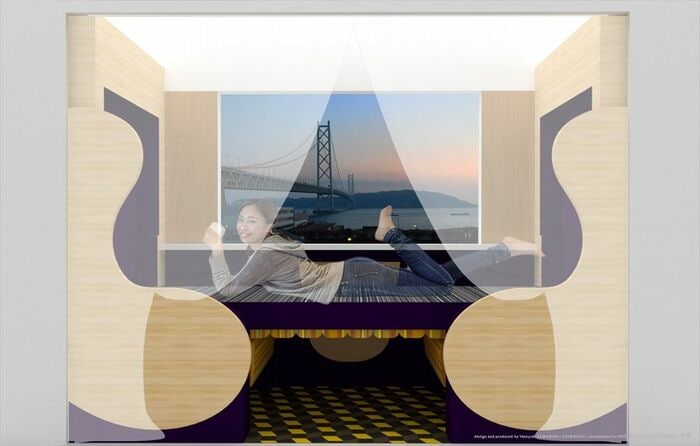 1号車「ファーストシート」の内装