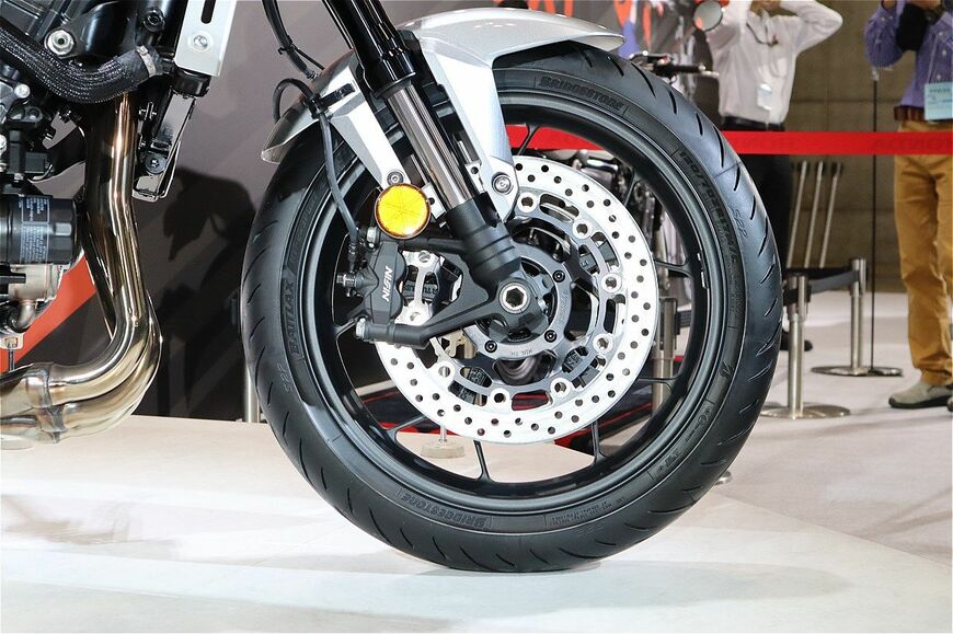 第52回 東京モーターサイクルショーに展示されたホンダ「CB1000Fコンセプト」(筆者撮影）
