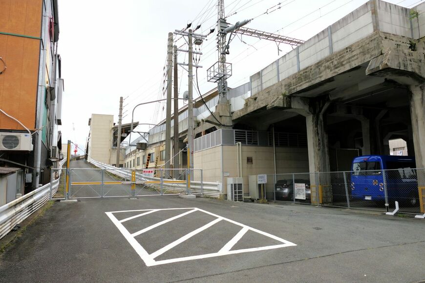 近鉄　宇治山田駅　バスのりば　スロープ