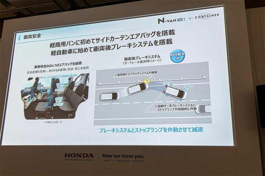 N-VAN e:発表取材会の様子（写真：三木宏章）