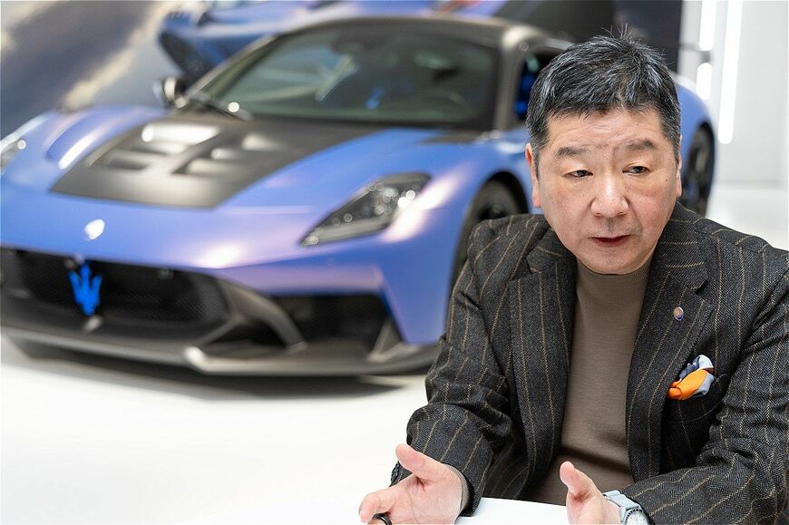 マセラティ ジャパンの木村隆之社長（写真：三木 宏章）