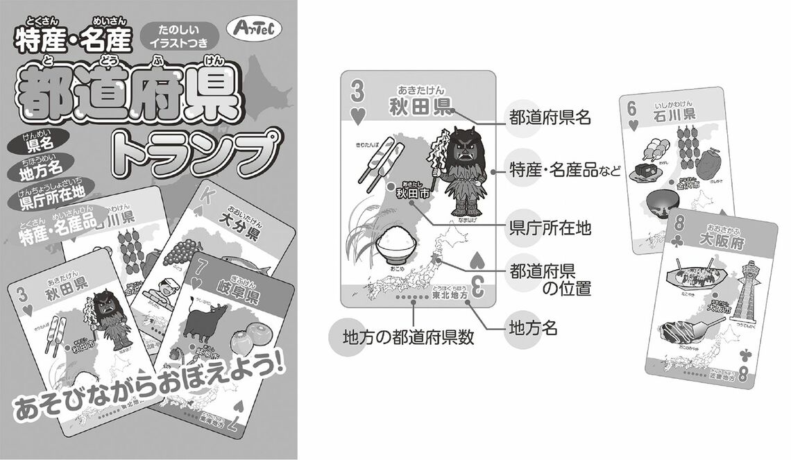 特産・名産 都道府県トランプ