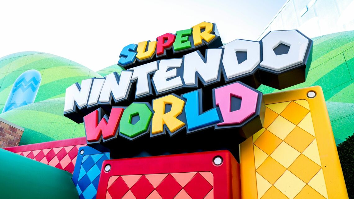テーマパーク「スーパー・ニンテンドー・ワールド」（写真：2022 Bloomberg Finance LP）