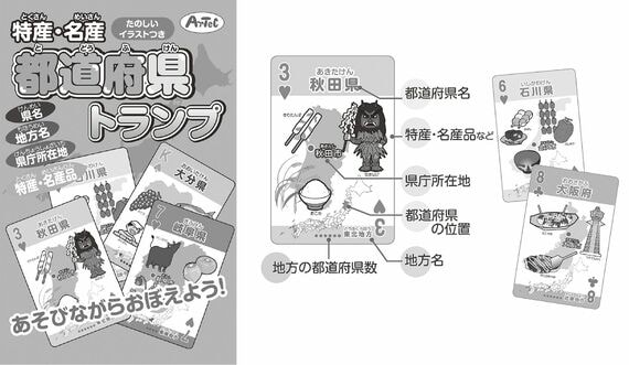特産・名産 都道府県トランプ