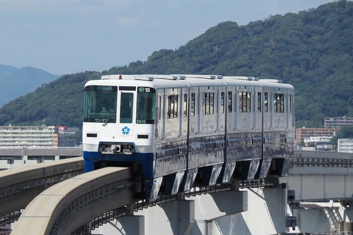 1970年大阪万博で運行されていたモノレールの