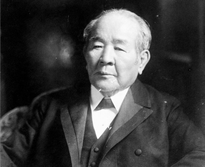 「田園都市株式会社」の創設者、渋沢栄一（提供：東急株式会社）