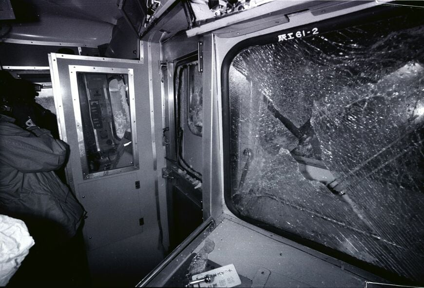 西武新宿線　田無駅構内列車衝突事故　1986年3月23日