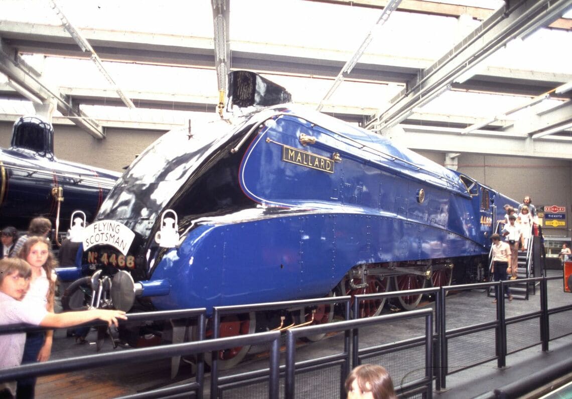 蒸気機関車世界最速記録を誇る英国の「マラード」（撮影：南正時）