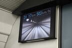 時速503km到達時の車内ディスプレー