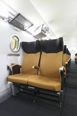 リニア新型車両M10の車内（写真：JR東海）