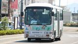 仙台空港にも乗り入れる岩沼市民バス（筆者撮影）