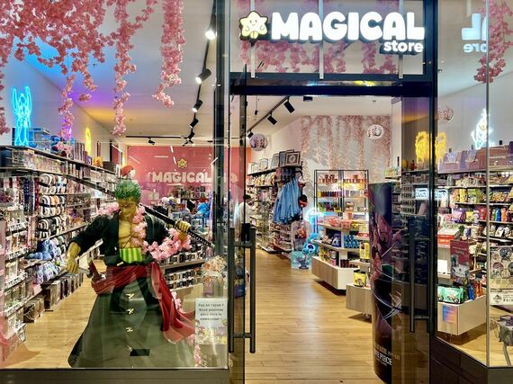 フランスにあるキャラクターショップ