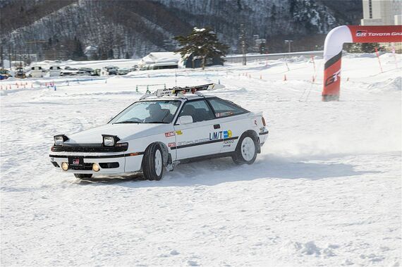 映画「私をスキーに連れてって」仕様のセリカGT-FOUR