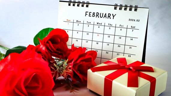 2026年2月のカレンダー