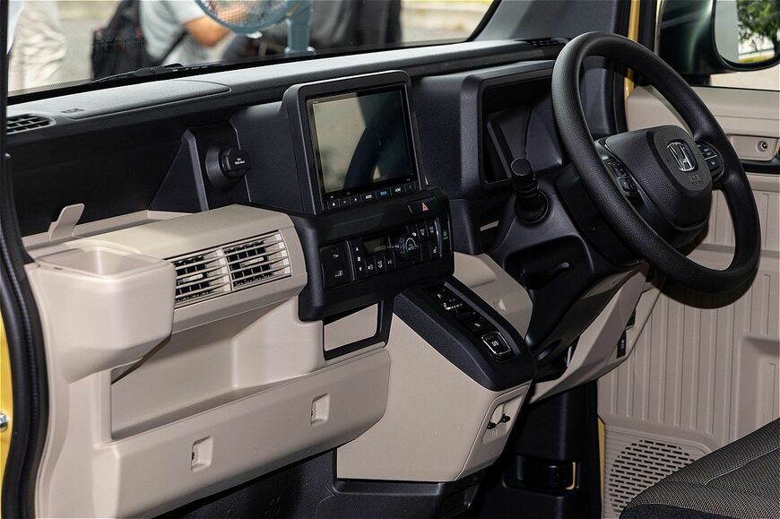 ホンダ新型軽商用EV「N-VAN e:」のディテール（写真：三木宏章）