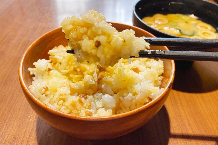 よく混ぜて、いただきます（著者撮影）