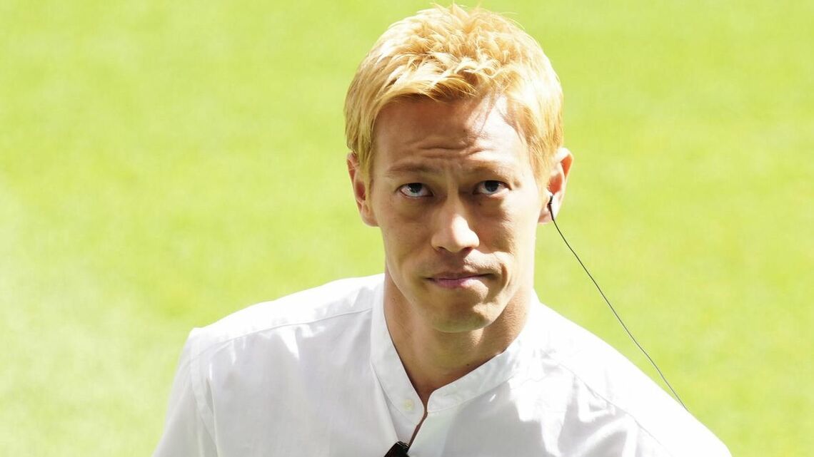 本田圭佑（写真：日刊スポーツ、22年11月27日撮影）