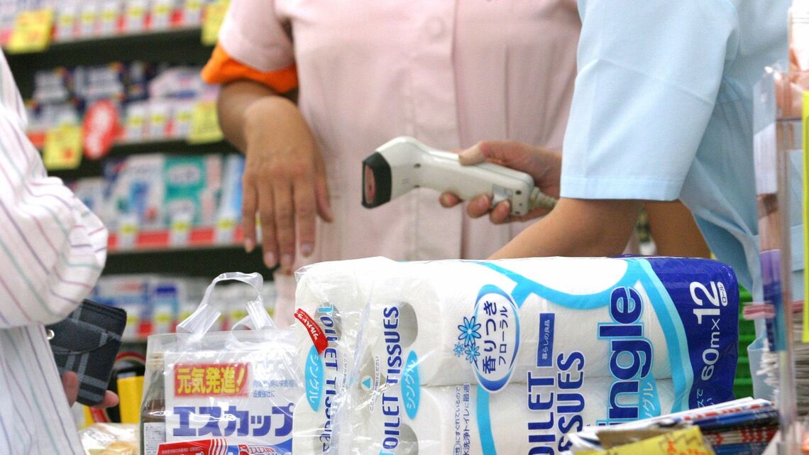 トイレットペーパーやティッシュペーパーはいったいどれほど売れたのか（撮影：大隅 智洋）