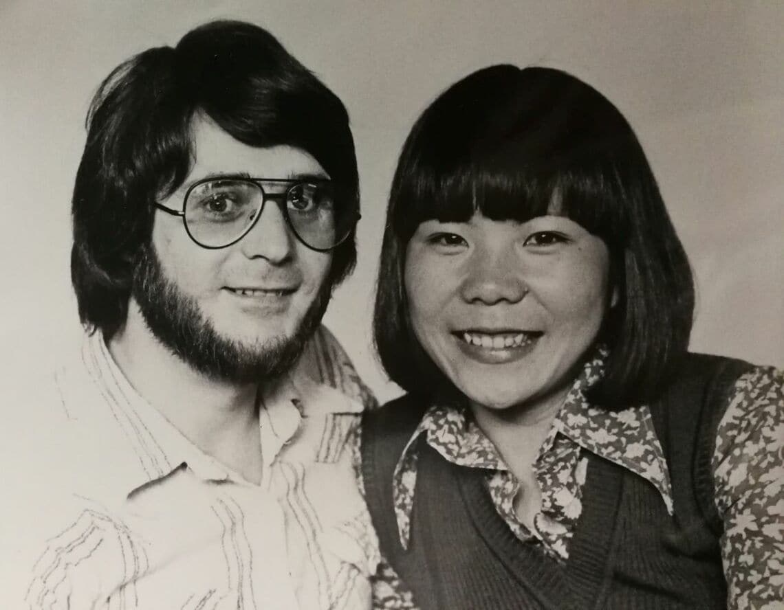 広子さんとスチュワートさん