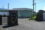 リニア中央新幹線神奈川県駅の建設現場に隣接する「ファンテックラボ」（記者撮影）