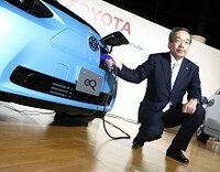 ハイブリッド独走するトヨタ、ＥＶ参入の本気度 東京都内で「環境技術説明会」を開催