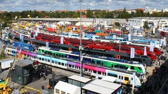 Innotrans 2026 屋外展示車両俯瞰