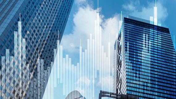 東京オフィス街 株式経済イメージ