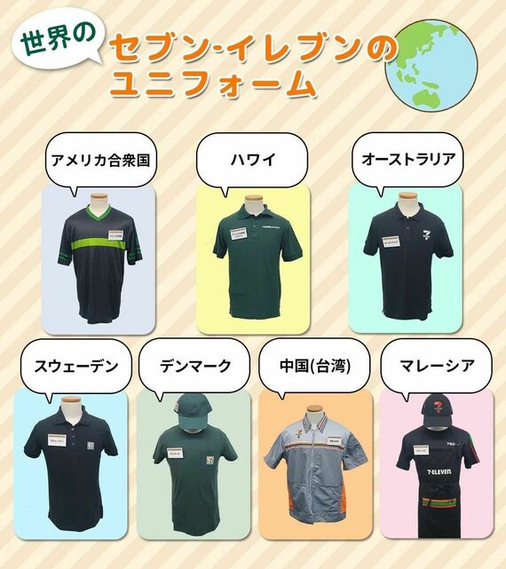 ユニフォームのポスト