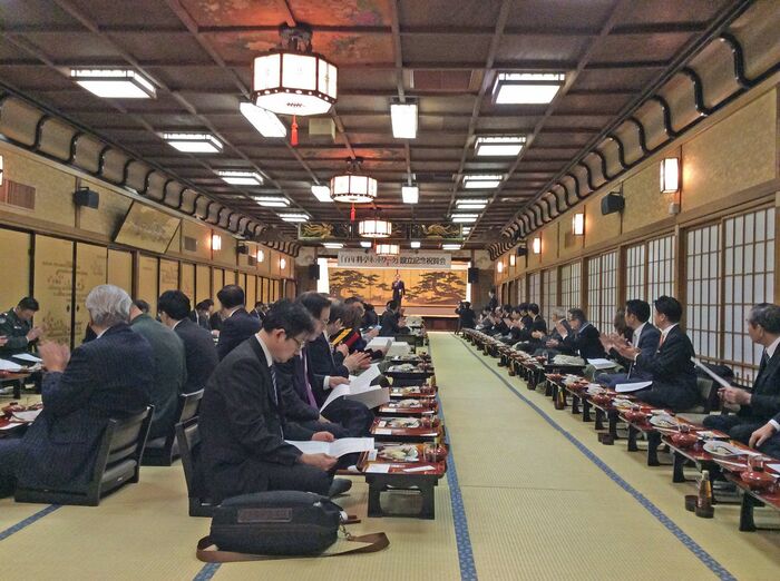 153畳の広さがある大広間