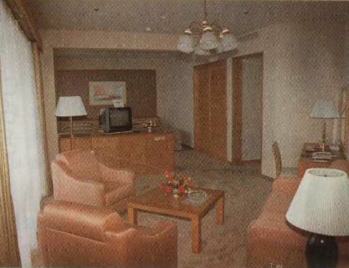 スイートルーム（開業当時）