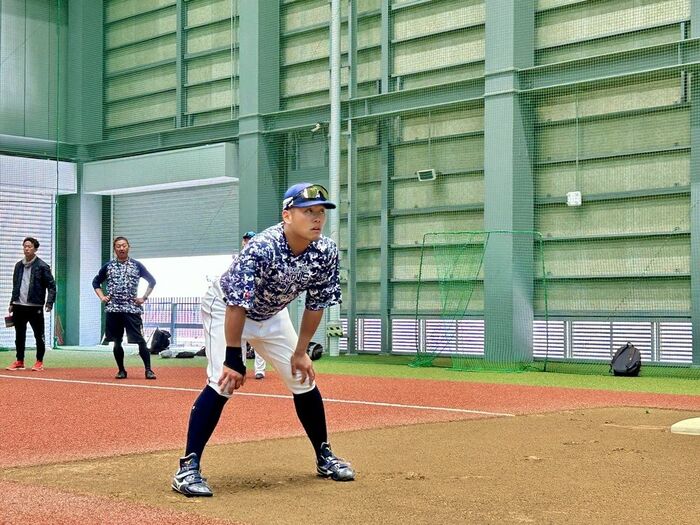 2003年ドラフト1位の蛭間拓哉外野手