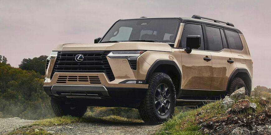 2023年6月9日に発表されたレクサス新型GX（写真：トヨタ自動車）
