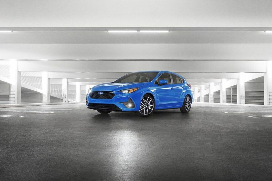 LAショーで発表された新型インプレッサ（写真：Subaru of America）