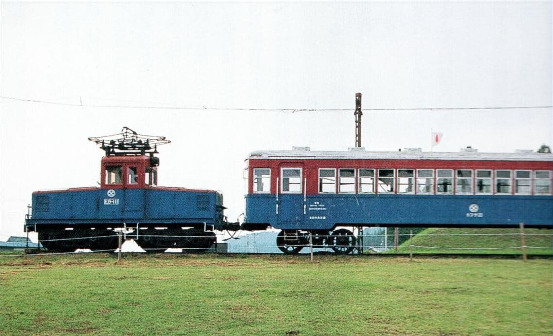 秋田中央交通線（1969年廃線）のEB111