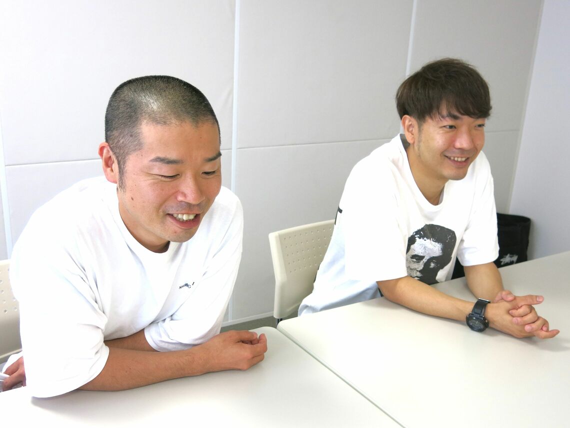 アキナの秋山賢太さん、山名文和さん
