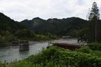 流失した第二球磨川橋梁