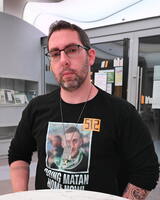 エヤル・カルデロンさん（筆者撮影）