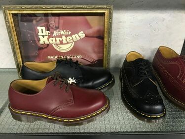 値下げ】Dr.Martens 革靴 鈍い 美品【珍】